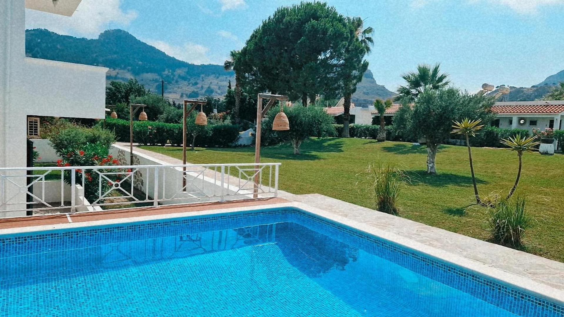 Villa Rizia Kolymbia Eksteriør billede